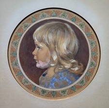 Acquerello Ritratto Ragazza