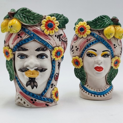 Testa moro ceramica - moro, di