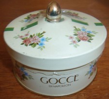Rarissima polvere da donna vintage rara GOCCE DI NAPOLEON Poudre Purfumee 3,5 oz