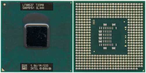 Cpu intel dual - core, t2390