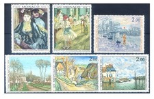 Monaco. Quadro impressionista 1974.