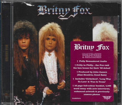 Britny fox debut album - britny,