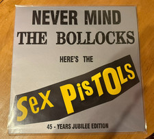 Sex Pistols Never Mind The Bollocks Russian - 45 Jubilee Edition Silver  116/300