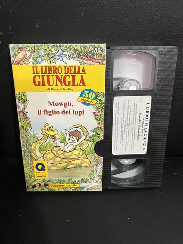 Vhs libro della giungla - vhs, il