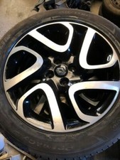 4x Gomme E Cerchi in lega  Per La Renault Captur Misura 205/55/17 bicolore