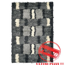 NAUTRUP TAPPETO PELO LUNGO 100% LANA , FANTASIA 133x195 cm. NUOVO, IMBALLATO