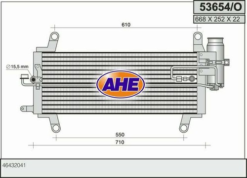 Condensatore lancia 840 1 - lancia, 1.4