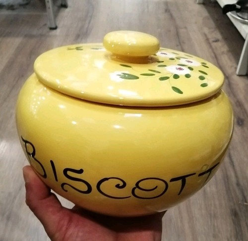 Biscottiera ceramica vitali - biscottiera,