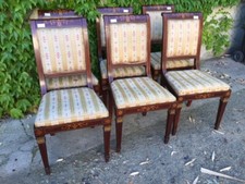 Lotto di 06 Eleganti Sedie in