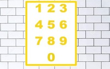 NUMERI PER MAGLIE CALCIO SPORT