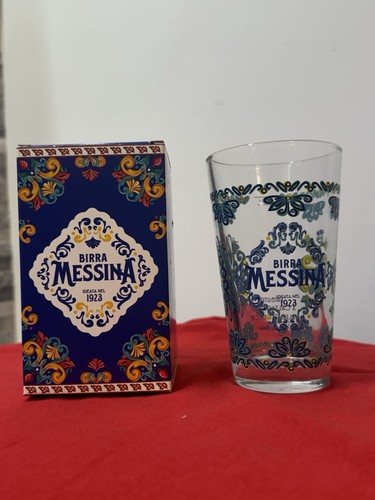 Birra messina bicchiere - messina,