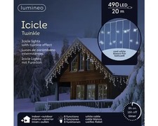 Tenda Luminosa 490 LED Bianco