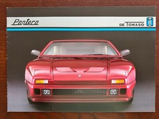 Brochure / brochure de Tomaso