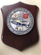 Crest nucleo elicotteri carabinieri Pisa 22 per 17 cm 
