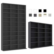 vidaXL scaffale CD DVD Bluray