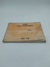 Libretto Manuale Uso  Manutenzione Fiat 127   Auto Epoca Ricambi Accessori 