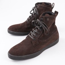 Stivaletti stringati Fratelli Rossetti marrone cioccolato scamosciato US 10,5 scarpe nuove