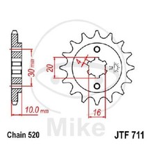 Pignone 14 Denti Divisione 520
