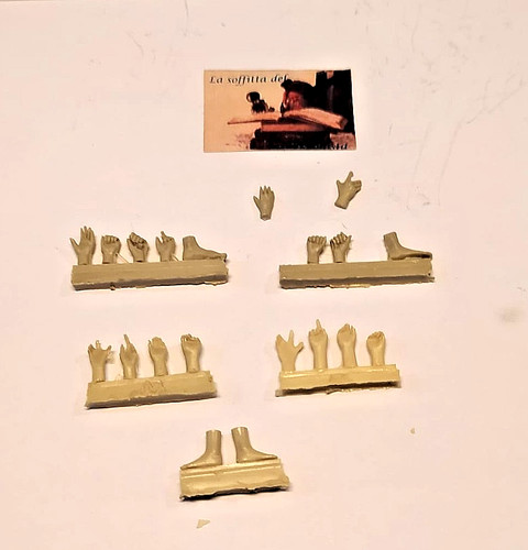 Accessori modellismo mani mm - accessori,