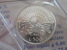 500 E 1000 LIRE COMMEMORATIVE