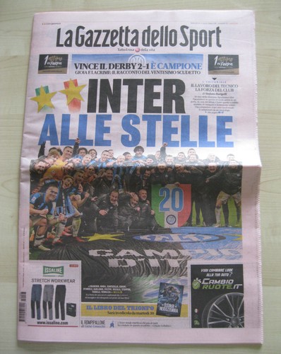 Inter alle stelle 20 - alle, 20°