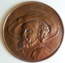 LARGE COPPER WALL PLATE PLATE