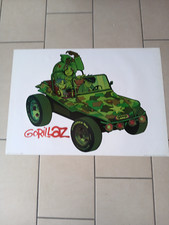 Vintage Official Poster 2001 Gorillaz Geep 64 x 90 cm