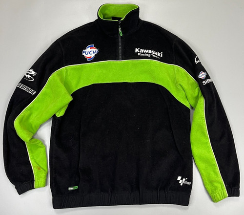 Giacca pile kawasaki racing - giacca,