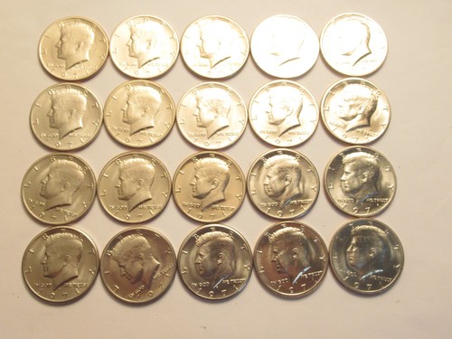 Lotto mezzo dollaro - mezzo, 1971