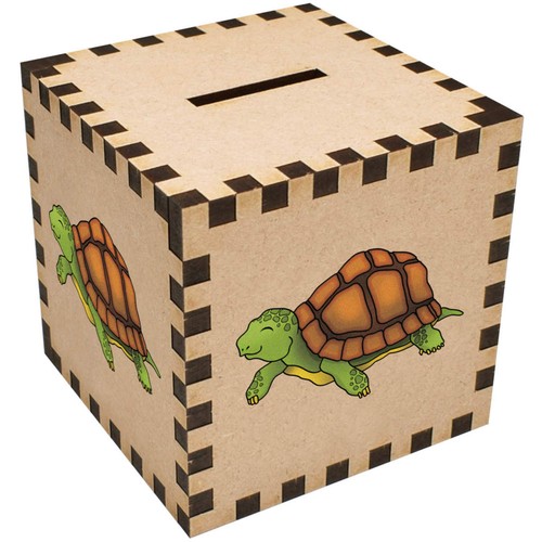 Happy tortoise money box - money,