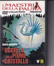 L'UCCELLO DALLE PIUME DI CRISTALLO DVD Dario Argento Maestri della Paura M10538