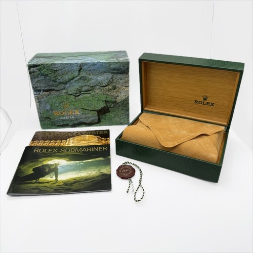 Rolex watch box - watch, green