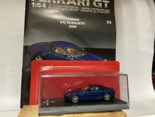 FERRARI 612 SCAGLIETTI 2004   1/64 die-cast + BOOKLET  Limited edition