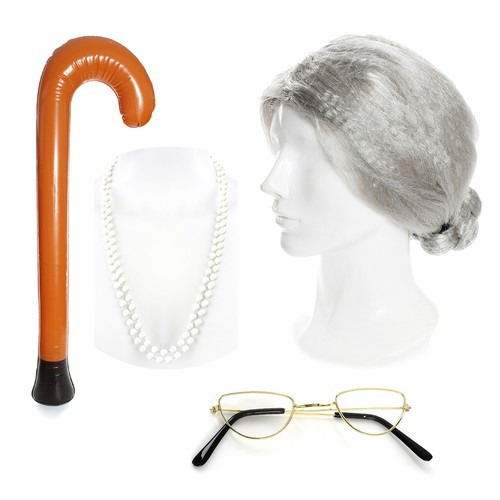 Set costume vecchia signora - costume,