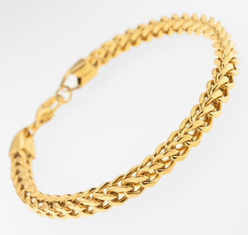 Bracciale franco placcato oro - bracciale,