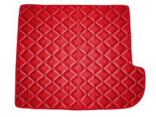 Rosso ecopelle trapuntata - rosso,
