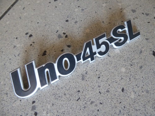 Fiat uno scritta - uno, 45