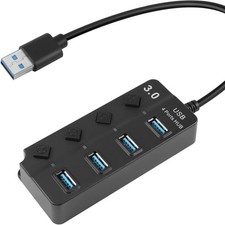 Hub USB 3.0 1ft Expander 4