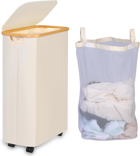 Cesto portabiancheria 75l con - cesto,