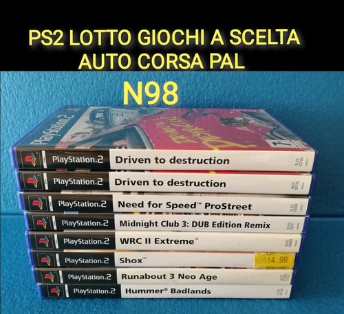 Ps2 lotto giochi scelta - ps2, a