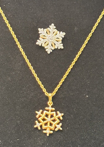 Collana fiocco neve - fiocco, di