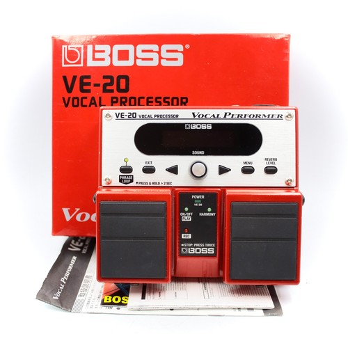 Boss vocal performer - performer, con