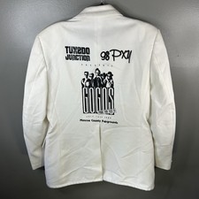 Giacca smoking bianca Gogos