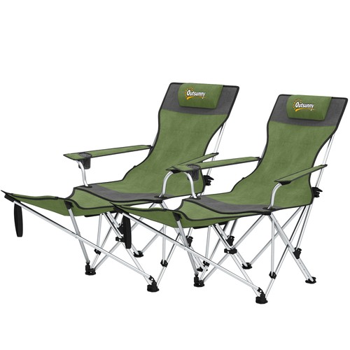 Outsunny set sedie pesca - sedie, da