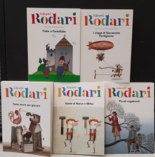 Gianni Rodari - Lotto 5 libri per bambini - Usati come nuovi