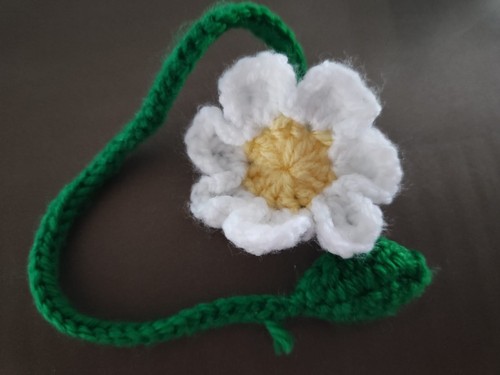 Handmade crochet daisy flower - crochet,