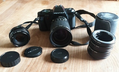 Lot pentax p30 objectif - pentax,