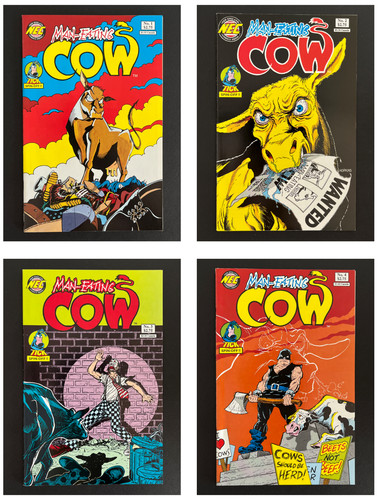 Man eating cow - cow, #1
