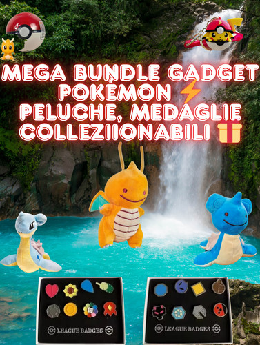 Mega bundle pokémon peluche - pokémon,