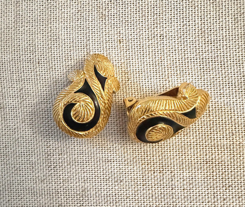 Orecchini vintage firmati - vintage,
